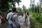 วัน Big Cleaning Day ทุกวันศุกร์ ถนนสายหลังวัดพรหมโลก