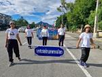 รณรงค์การเลือกตั้ง ดำเนินการบูรณาการร่วมจัดขบวนแห่ประชาสัมพั